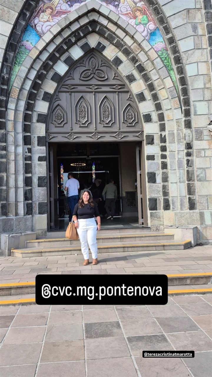Cliente na Catedral de Pedra de Canela