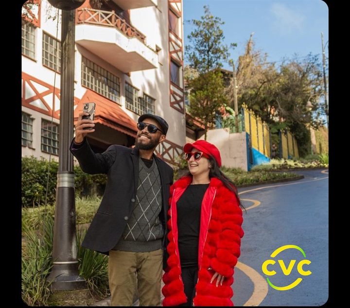 Casal em lua de mel em Gramado