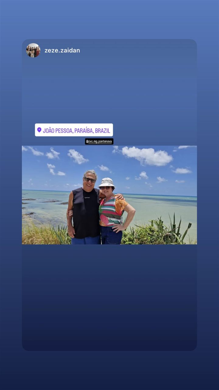 Casal em mirante em João Pessoa